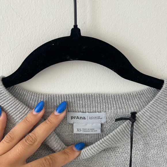 Prana Grey Milani Grey Crewneck - Picture 2 of 5